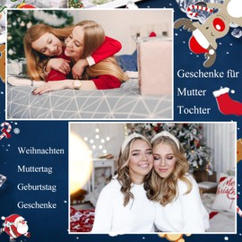 SUNSH Mother Daughter Necklace for 2/3 Matching Mother Daughter Gift, Jewellery for Grandma Mother Daughter, Women's Girls Gifts, Christmas, Birthday, Back to School, Gifts for Mother's Day, Stainless