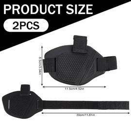 Pack of 2 Motorcycle Shoe Protectors, Motorcycle Shoe Protectors, Boots, Shift Lever Shoe Cover, Gear Shift Protection, Motorcycle Non-Slip with Rubber Sole, Universal Size