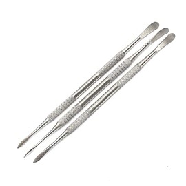 OdontoMed2011 Dental Beale Spatula Double Ended Wax Mixing Carvers Stainless Steel LAB 3 Pieces '7-A Instruments ODM