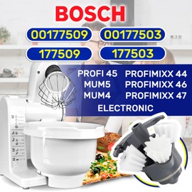 MONTERAL Drive system for the food processor with the original code 00177509 177509 for Bosch Mum for Siemens