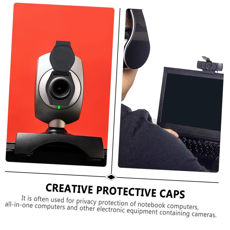 COHEALI 10Pcs Webcam Privacy Covers Protective Lens Hoods for Web