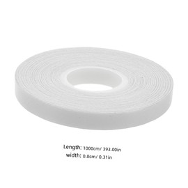Operitacx 1 Roll Water Soluble Tape Made of Fabric Tent Repair Seam Sealing for Tents Double-Sided Tape for Clothing Fabric Scrap Tape for Quilting Upholstery Tape Staple Tape White PVA
