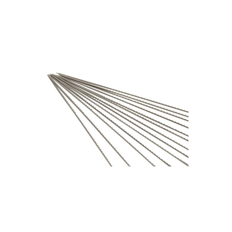 WEN BLR712#7R 11.5 TPI Reverse-Tooth Pinless 5-Inch Scroll Saw Blades