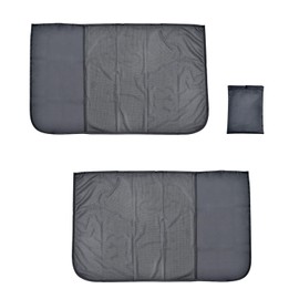 Seiwa IMP219 Interior Goods, Easy Magnetic Hybrid Curtain, Good Visibility, Light Shading & Mesh Fabric, Magnetically Attached, Sunshade, Privacy Protection, Sleeping in Car, UV Protection, Increased