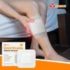 [6''x6''-30count]Carbou Island Dressing Bordered Gauze Sterile Individually Wrapped Gauze Pads,Highly