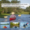 Wosijm Replacement Kayak Lifetime Emotional Seat Clip and Hook Pack
