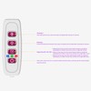 LED Plant Grow Light 5 Dimmable Modes 4 Head Timing