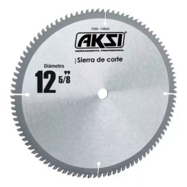 Aksi Sierra Circular Para Aluminio 12 Pulgadas, 100 Dientes Aksi