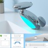 LED Bathroom Sink Faucet with Pull-Out Sprayer - 4 Modes