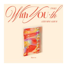 KPOP Twice with You-th 13th Mini álbum versión estándar de explosión CD+1p póster de carta en paquete, libro fotográfico+5p PhotoCard+1p 3-Cut PhotoCard+1p Film PhotoCard+1ea Pegatina + seguimiento