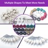 120 PCS Polishing Kit for Dremel, Abrasive Buffing Wheels for
