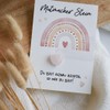 Geschenk Glücksbringer zur Einschulung | Regenbogen in Rosa | Mutmacher