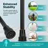 EVENABLY Cane Tips with Metal Insert – Durable Replacement for