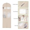 KEEGH Wedding Dress Garment Bag, 72” Tri-fold Bridal Dress Bags