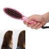 Household Hair Straightener Brush Negative Ion Styling Brush Hairdressing Tool