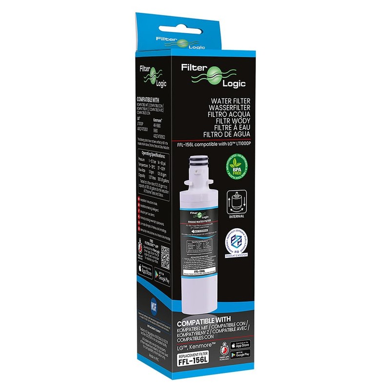 FilterLogic FFL-156L | 1x Fridge Water Filter Compatible with LG