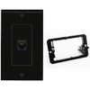 RiteAV 1 Port Cat6 Ethernet Wall Plate Female-Female - 1