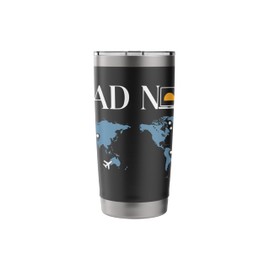 Digital Nomad Virtual Assistant Remote Work Wireless Living Stainless Steel Insulated Tumbler