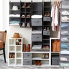 Household Essentials 6 Shelf Hanging Closet Organizer, Hanging Closet Shelf,