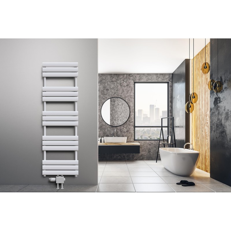 VILSTEIN Radiator Connection Set, Multiblock for Bathroom Radiators, Universal, Centre