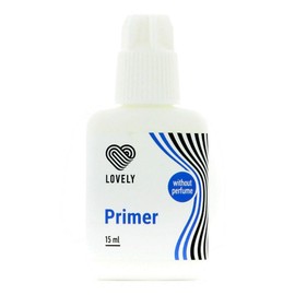 LOVELY Primer for Eyelash Extension without Fragrances - 15 ml | Reinforced Adhesion, Pretreatment for Application & Bonding Agent for Eyelash Extensions | Ideal for Sensitive Skin