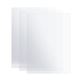 DACUAN 3 Piezas de Película FEP para Impresora 3D LCD de Resina, Película Transparente de Liberación Accesorios para Lmpresoras, Película de Separación FEP de La Lmpresora 3D Fotocurada