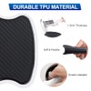 JDMON Car Door Handle Cup Scratch Protector, 4Pcs TPU Carbon