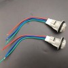IBVIBV 2 Front Turn Signal Light Socket Connector Harness W