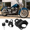 Aramox Motorcycle Helmet Lock, 22mm Universal Handlebar Motorcycle Helmet Safety