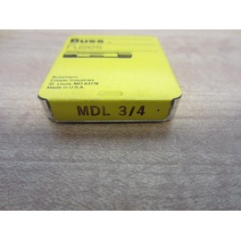 Bussmann MDL-3/4 Buss Fuse 3/4A 250V MDL34 (Pack of 5)
