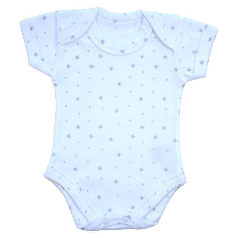 BabyPrem Premature Baby 2 Bodysuits Unisex Clothes 3.5-5.5lb WHITE MOON