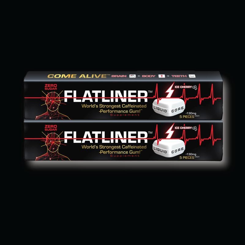 FLATLINER™ Performance Gum - Size: Single Pack