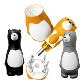 QIEIEI Screwdriver 6 in 1 Cartoon Screwdriver Set Multifunctional Repair Tool Bear Manual Screwdriver Set