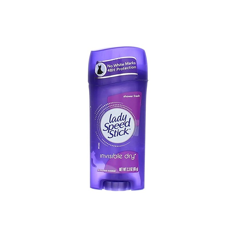 Lady Speed Stick Invisible Dry Shower Fresh Antiperspirant Deordorant 2.3