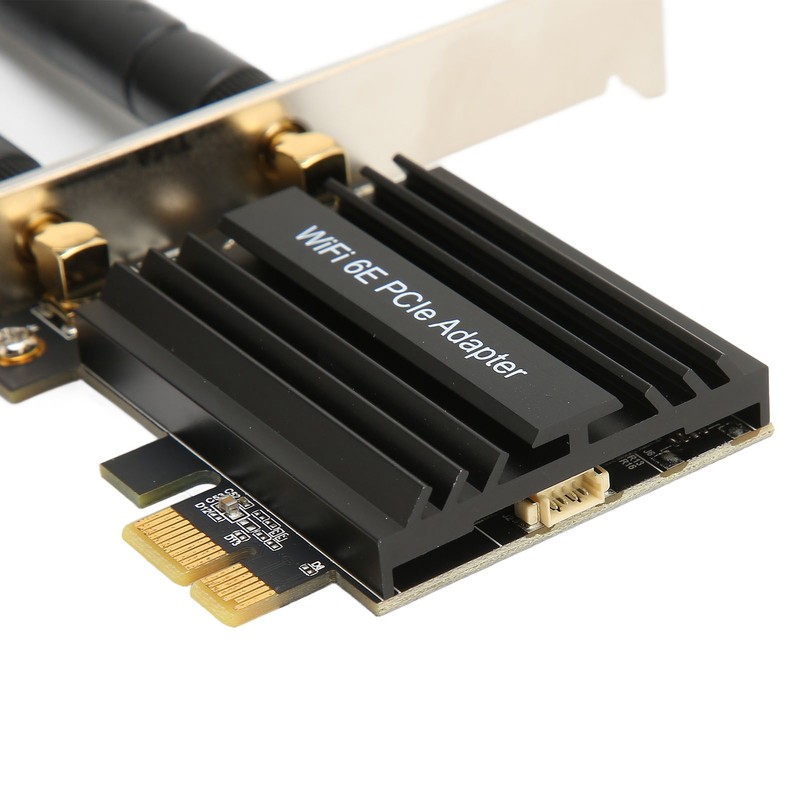 WiFi Card 6E PCIE Slot Bluetooth 5.2 5GHZ 6GHZ 2.4GHZ