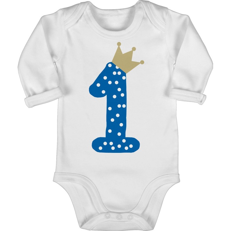 Shirtracer - Baby Bodysuit Long Sleeve Girl Boy - 1st