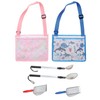 6pcs Shelling Tools for Beach Include Sand Sifter with Extra