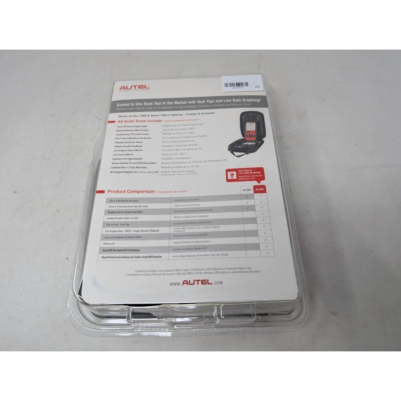 Autel AutoLink AL539 OBD2 Scanner Car Diagnostic Scan Tool Automotive