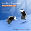 Oxsubor USB 3.0 Adapter 90 Degree Male to Female Combo