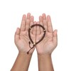 Small 6mm Tamarind Tasbih Bracelet with Citrus Wood 33ct Prayer