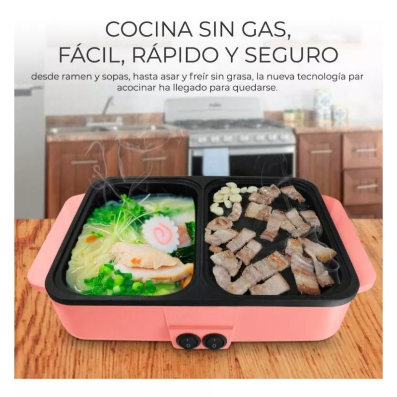 EG Cocina Eléctrica Tipo Parrilla Doble Modulo Para Hogar