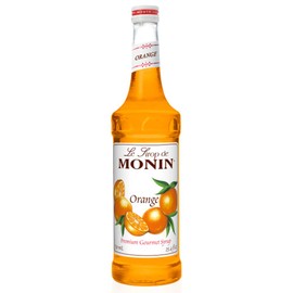 Monin Flavored Syrup, Orange, 33.8-Ounce Plastic Bottle ( 1 liter)
