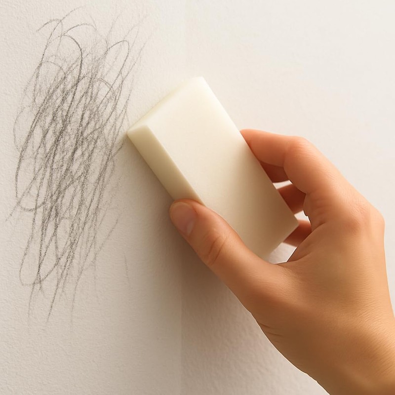 Magic Sponge Multi-Purpose Sponge 4 Pack Magic Rubber for Wallpaper,