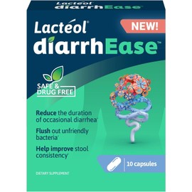 Lacteol SAFE DiarrhEase - Adults -Drug Free and Clinically Tested postbiotic