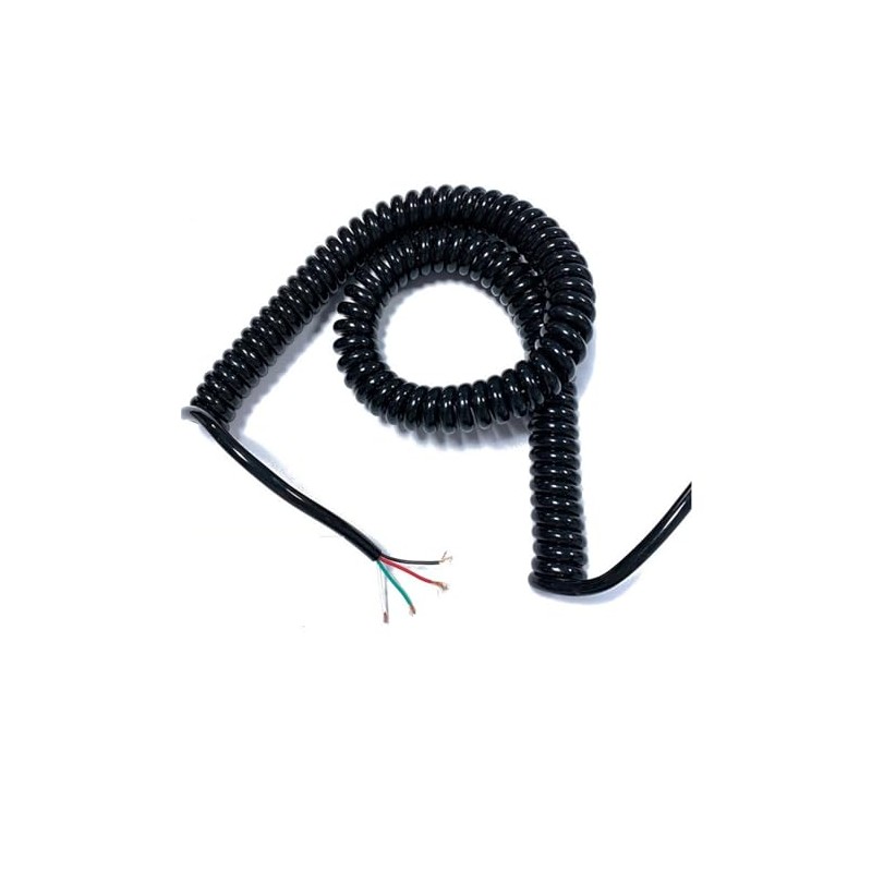 Spring Spiral 2-Core 22AWG Spring Spiral Cable, Stretch 1 Metre,
