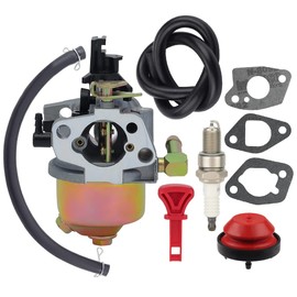Hipa Storm 2620 2410 208cc Carburetor Kit for Troy Bilt Storm 2620 2410 2420 2690 Craftsman 208CC 179CC Snow Blower Thrower Parts Replace 951-12705 951-14027A HUAYI 165-SU Carb Kit With Ignition Key