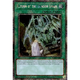 Return of The Dragon Lords (Platinum Secret Rare) - RA03-EN060 - Platinum Secret Rare - 1st Edition