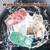 FuzzFables 3 Pack Washable Female Dog Nappies with Adjustable Suspender,