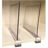 2PCS Multifunction Acrylic Shelf Dividers,Closets Shelf and Closet Separator for