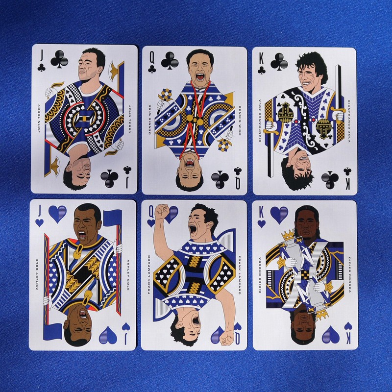 Boot & Ball Chelsea Playing Cards